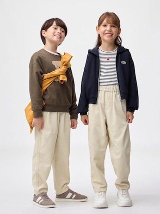 KIDS(男女兼用)コーデュロイキャロットパンツ 【KIDS・TEEN】 【キッズ パンツ・スカート】【GU公式/ジーユー】 【NATURAL】 KIDS(男女兼用)コーデュロイキャロットパンツ 【KIDS・TEEN】 【キッズ パンツ・スカート】【GU公式/ジーユー】 【NATURAL】