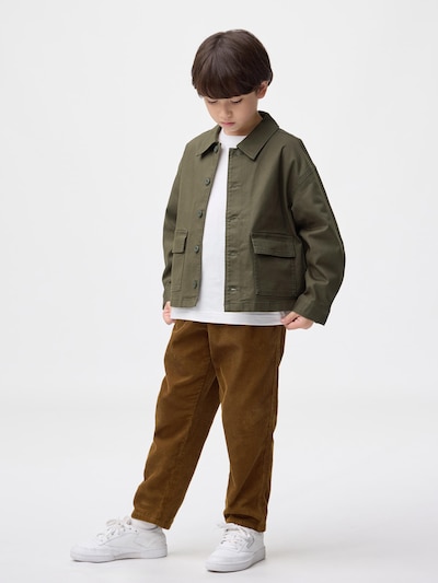 KIDS (남녀 겸용) 코듀로이 캐럿 팬츠