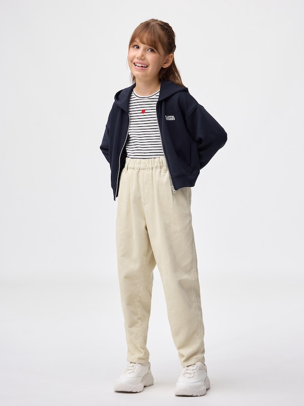 KIDS(男女兼用)コーデュロイキャロットパン��ツ