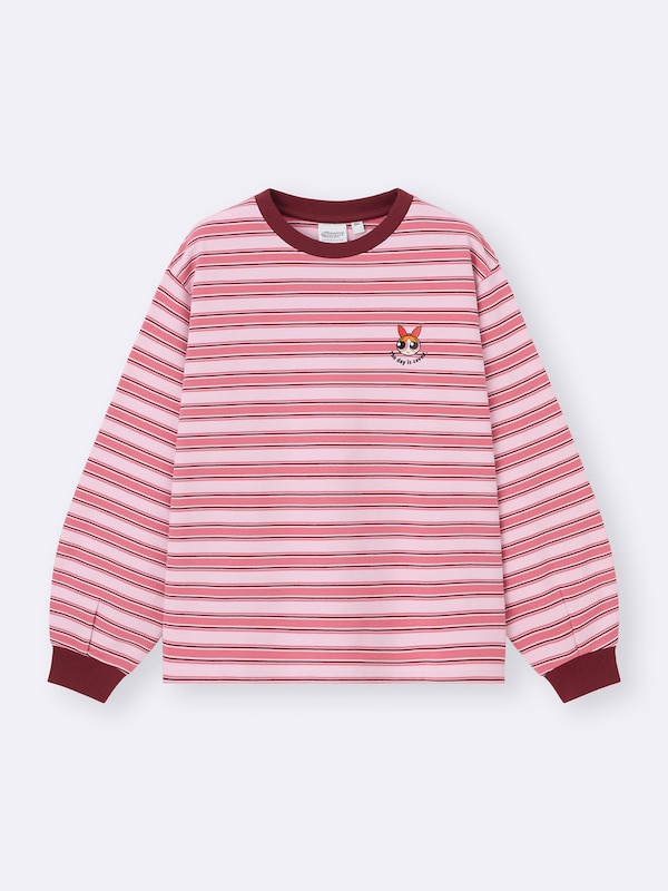 ライトスウェットボーダーT(長袖) THE POWERPUFF GIRLS
