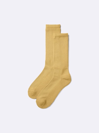 スタイルヒートソックス(カラーリブ) 【メンズ】 【インナー・下着】【GU公式/ジーユー】 【YELLOW】 スタイルヒートソックス(カラーリブ) 【メンズ】 【インナー・下着】【GU公式/ジーユー】 【YELLOW】