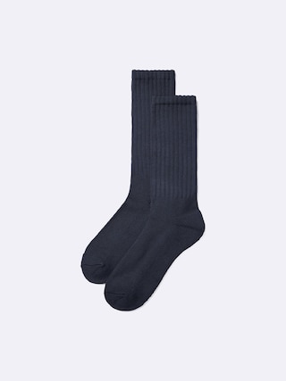スタイルヒートソックス(カラーリブ) 【メンズ】 【インナー・下着】【GU公式/ジーユー】 【NAVY】 スタイルヒートソックス(カラーリブ) 【メンズ】 【インナー・下着】【GU公式/ジーユー】 【NAVY】