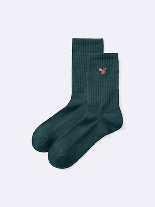 スタイルヒートハイアンクルソックス(刺繍) 【メンズ】 【インナー・下着】【GU公式/ジーユー】 【DARK GREEN】 スタイルヒートハイアンクルソックス(刺繍) 【メンズ】 【インナー・下着】【GU公式/ジーユー】 【DARK GREEN】