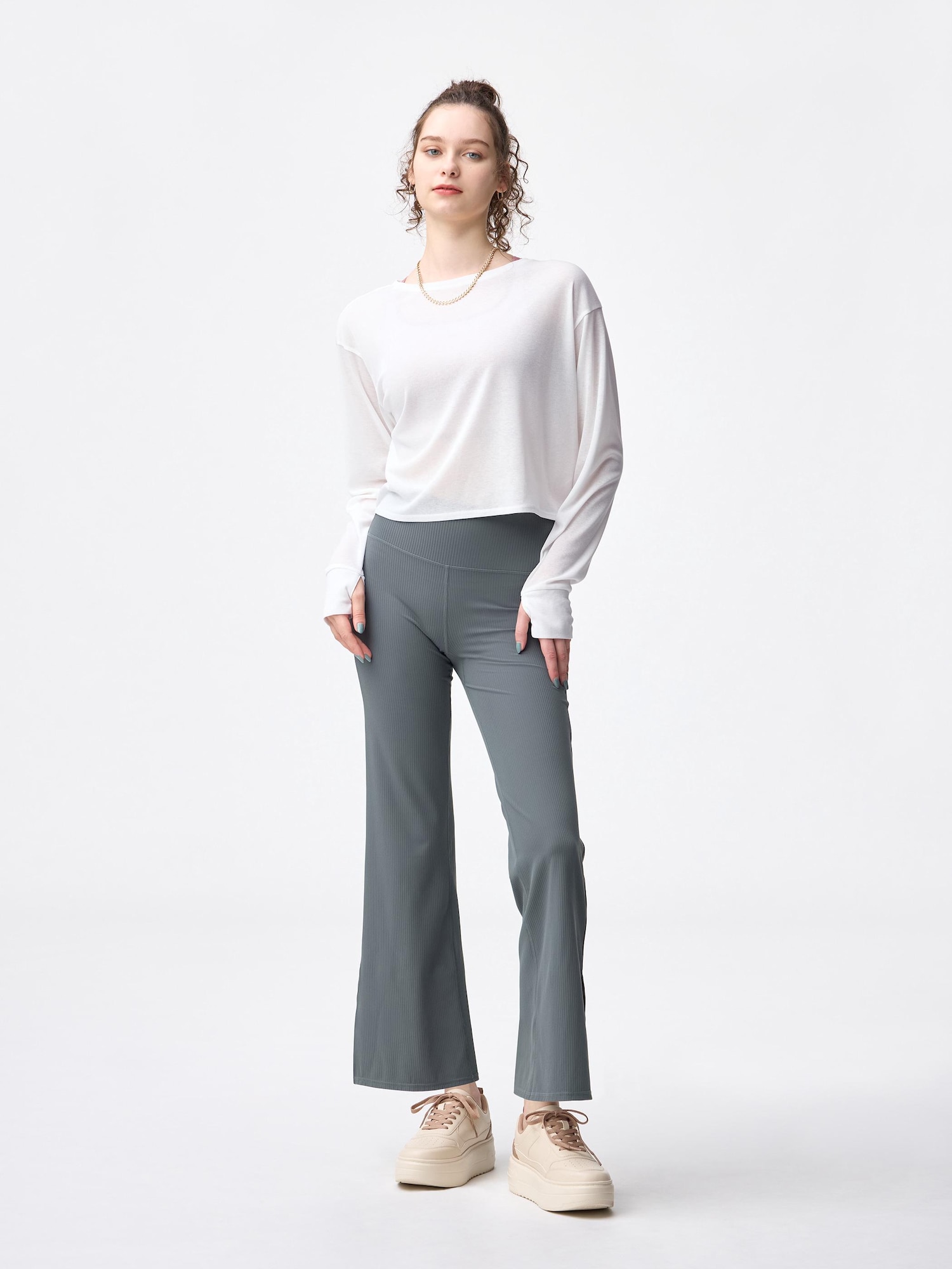 GU公式 | ドライシアーT(長袖)GA+E