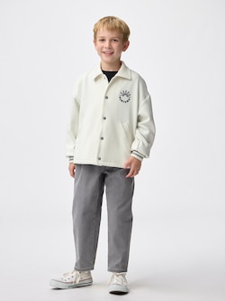 KIDS(男女兼用) デニムキャロットパンツ