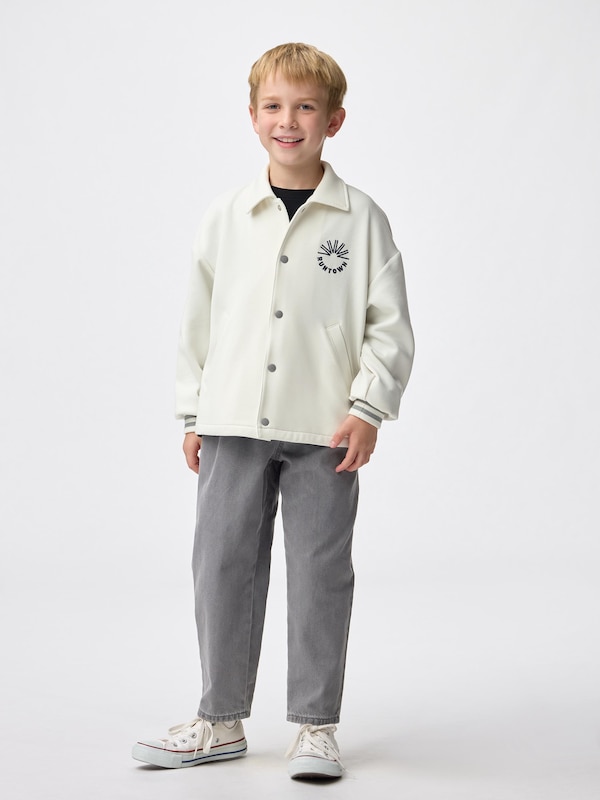 KIDS(男女兼用) デニムキャロットパンツ