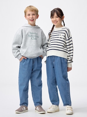 KIDS デニムキャロットパンツ