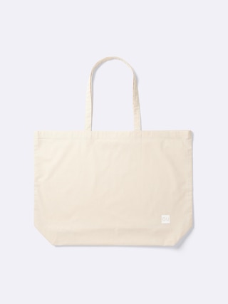 リユーザブルバッグ(コットン)(Lサイズ) 【レディース】 【グッズ】【GU公式/ジーユー】 【OFF WHITE】 リユーザブルバッグ(コットン)(Lサイズ) 【レディース】 【グッズ】【GU公式/ジーユー】 【OFF WHITE】