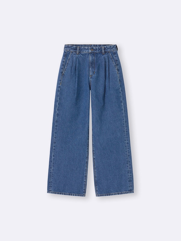 デニムタックトラウザーQ+E