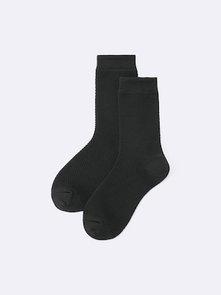 クルーソックス(メッシュ) 【レディース】 【インナー・下着】【GU公式/ジーユー】 【BLACK】 クルーソックス(メッシュ) 【レディース】 【インナー・下着】【GU公式/ジーユー】 【BLACK】