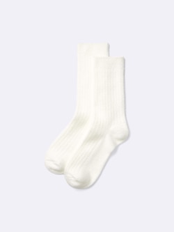 スタイルヒートクルーソックス(ブラッシュド)