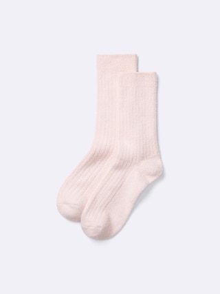 スタイルヒートクルーソックス(ブラッシュド) 【レディース】 【インナー・下着】【GU公式/ジーユー】 【PINK】 スタイルヒートクルーソックス(ブラッシュド) 【レディース】 【インナー・下着】【GU公式/ジーユー】 【PINK】