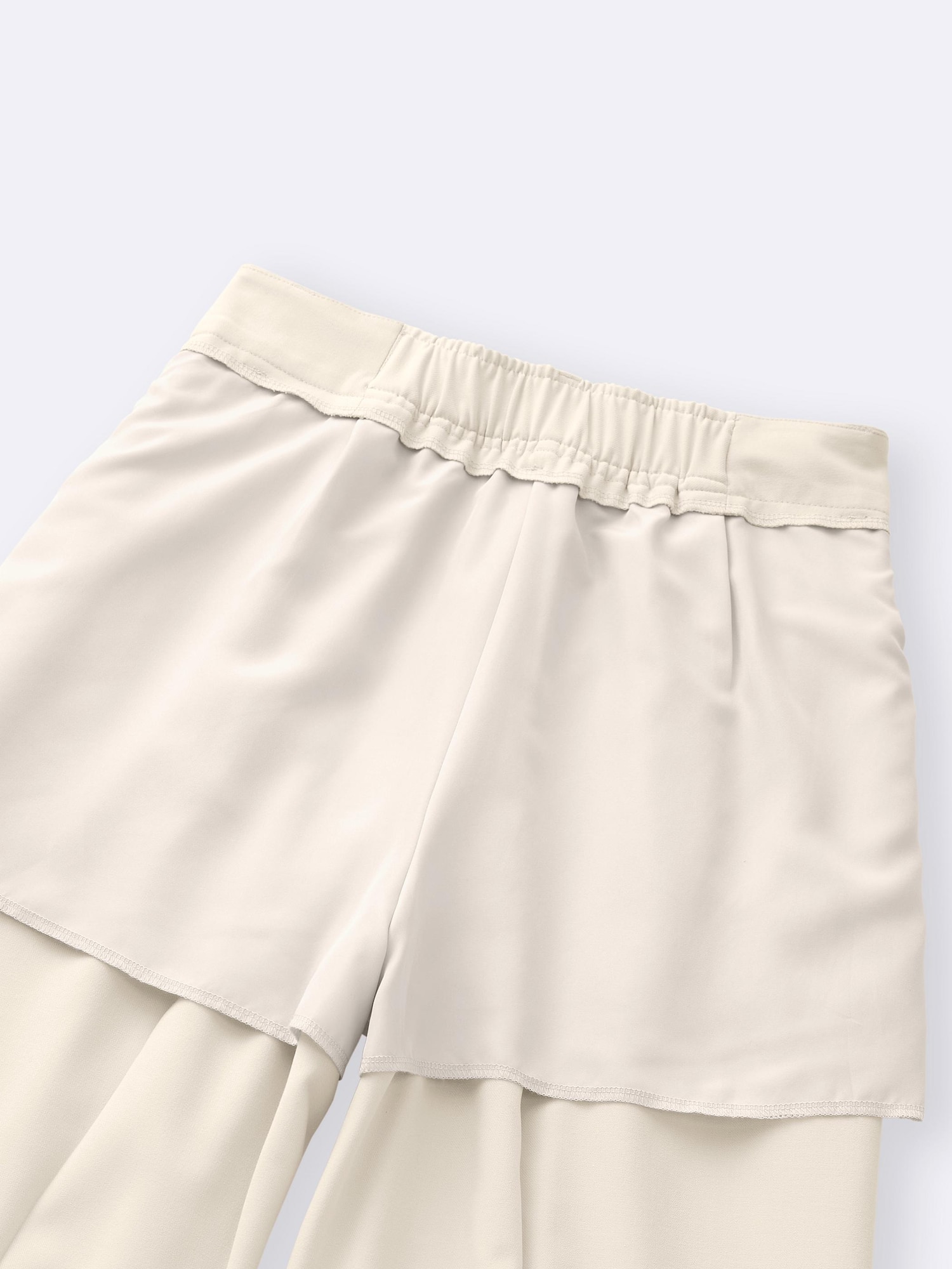 GU公式 | タックワイドパンツ+EC(丈長め80.0cm)