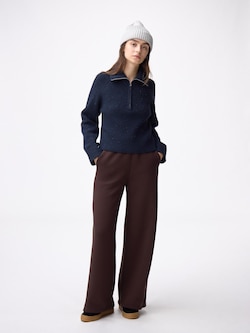 パフスウェットバギーパンツ+EC(丈長め77.0cm)