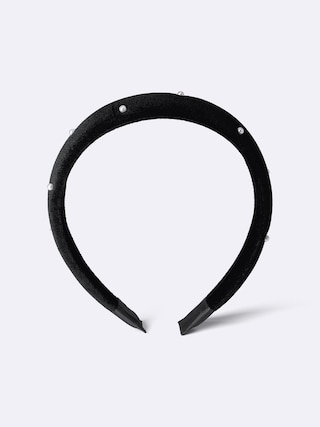 パールライクカチューシャ 【レディース】 【グッズ】【GU公式/ジーユー】 【BLACK】 パールライクカチューシャ 【レディース】 【グッズ】【GU公式/ジーユー】 【BLACK】