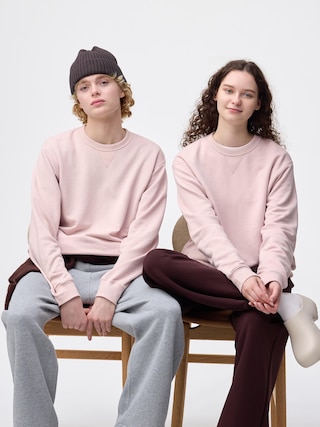 スウェットプルオーバー 【メンズ】 【Tシャツ・スウェット】【GU公式/ジーユー】 【PINK】 スウェットプルオーバー 【メンズ】 【Tシャツ・スウェット】【GU公式/ジーユー】 【PINK】