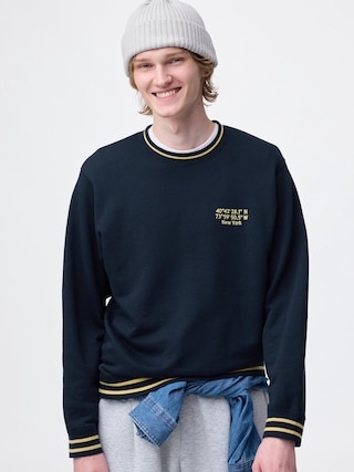 スウェットプルオーバー(ロゴ) 【メンズ】 【Tシャツ・スウェット】【GU公式/ジーユー】 【NAVY】 スウェットプルオーバー(ロゴ) 【メンズ】 【Tシャツ・スウェット】【GU公式/ジーユー】 【NAVY】