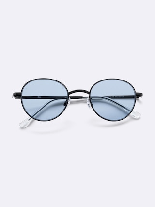 UVカットラウンドメタルサングラス+OS(米国仕様) 【レディース】 【グッズ】【GU公式/ジーユー】 【LIGHT BLUE】 UVカットラウンドメタルサングラス+OS(米国仕様) 【レディース】 【グッズ】【GU公式/ジーユー】 【LIGHT BLUE】