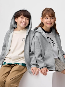KIDS(男女兼用)ヘビーウェイトスウェットフルジップパーカ
