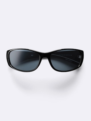 UVカットカーブレンズサングラス+OS(米国仕様) 【レディース】 【グッズ】【GU公式/ジーユー】 【BLACK】 UVカットカーブレンズサングラス+OS(米国仕様) 【レディース】 【グッズ】【GU公式/ジーユー】 【BLACK】