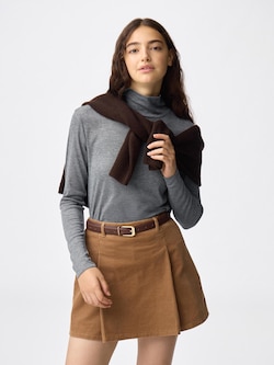 ソフトシアーハイネックT(長袖)+E