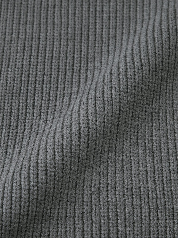 GIRLSハーフジップニットワンピース+E