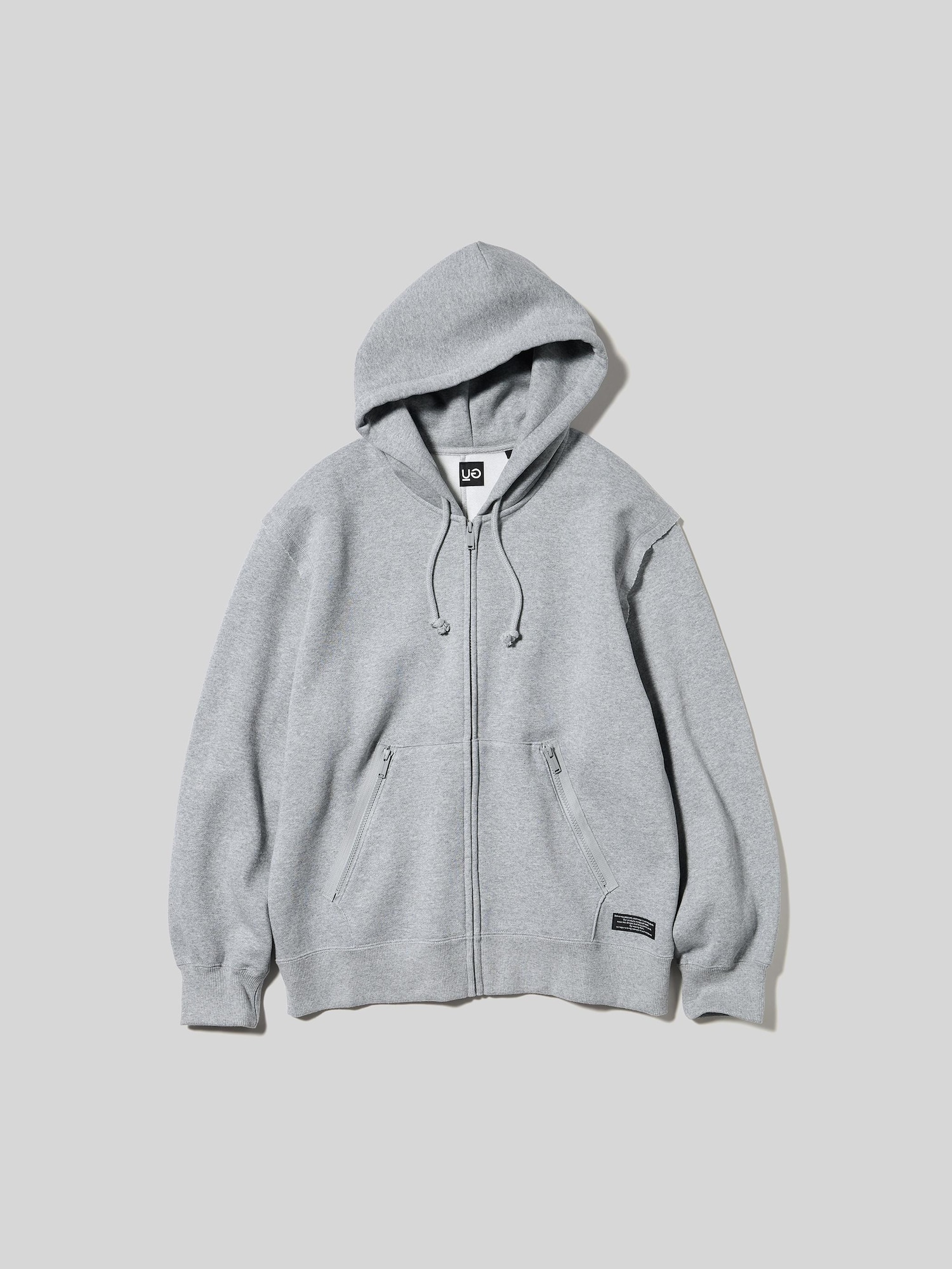 GU公式 | ヘビーウェイトスウェットフルジップパーカ UNDERCOVER