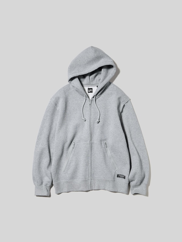 ヘビーウェイトスウェットフルジップパーカ UNDERCOVER
