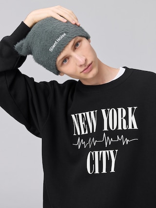 ヘビーウェイトスウェットプルオーバー UNDERCOVER 1 【メンズ】 【Tシャツ・カットソー】【GU公式/ジーユー】 【BLACK】 ヘビーウェイトスウェットプルオーバー UNDERCOVER 1 【メンズ】 【Tシャツ・カットソー】【GU公式/ジーユー】 【BLACK】