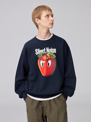 ヘビーウェイトスウェットプルオーバー UNDERCOVER 3 【メンズ】 【Tシャツ・カットソー】【GU公式/ジーユー】 【NAVY】 ヘビーウェイトスウェットプルオーバー UNDERCOVER 3 【メンズ】 【Tシャツ・カットソー】【GU公式/ジーユー】 【NAVY】