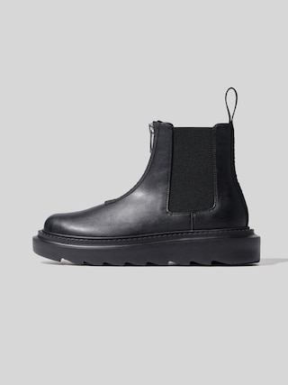 ハーフジップブーツ UNDERCOVER +X 【メンズ】 【シューズ】【GU公式/ジーユー】 【BLACK】 ハーフジップブーツ UNDERCOVER +X 【メンズ】 【シューズ】【GU公式/ジーユー】 【BLACK】