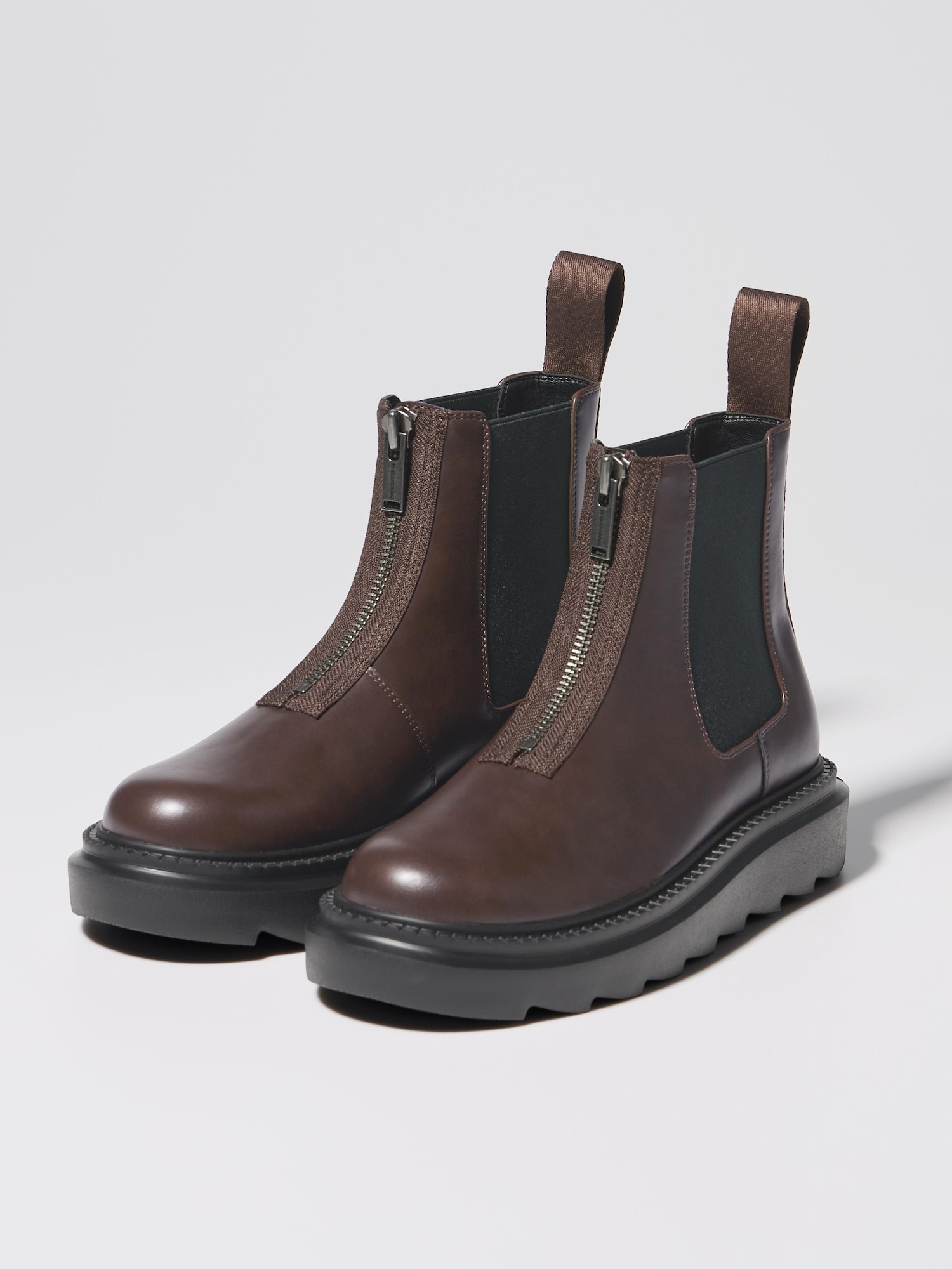 UNDERCOVERユニセックスブーツ GU公式 | ハーフジップブーツ UNDERCOVER +X