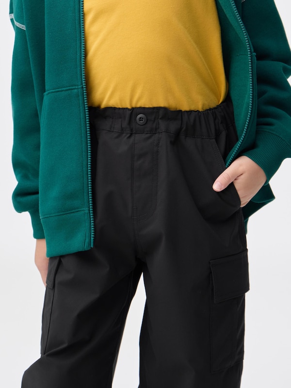 KIDS(男女兼用)ドライワイドカーゴジョガーパンツ+E