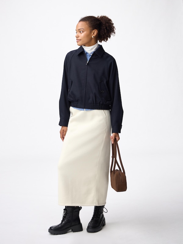 ヘビーウェイトスウェットナロースカート+EC(丈長め88.5～95.5cm)