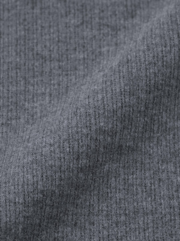 ブラッシュドリブプルオーバー