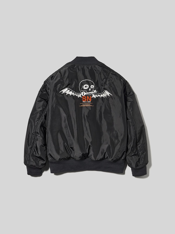 フェイクレザーリバーシブルブルゾン UNDERCOVER +X