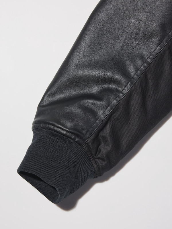 フェイクレザーリバーシブルブルゾン UNDERCOVER +X