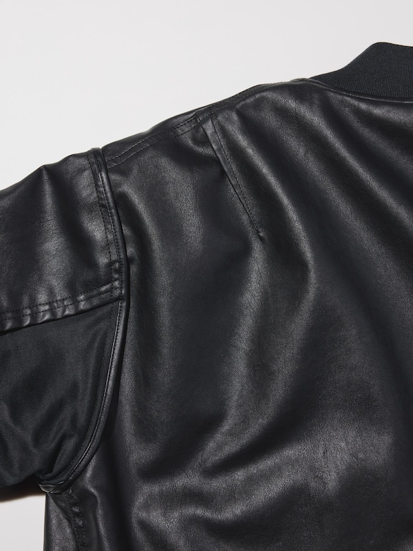 フェイクレザーリバーシブルブルゾン UNDERCOVER +X
