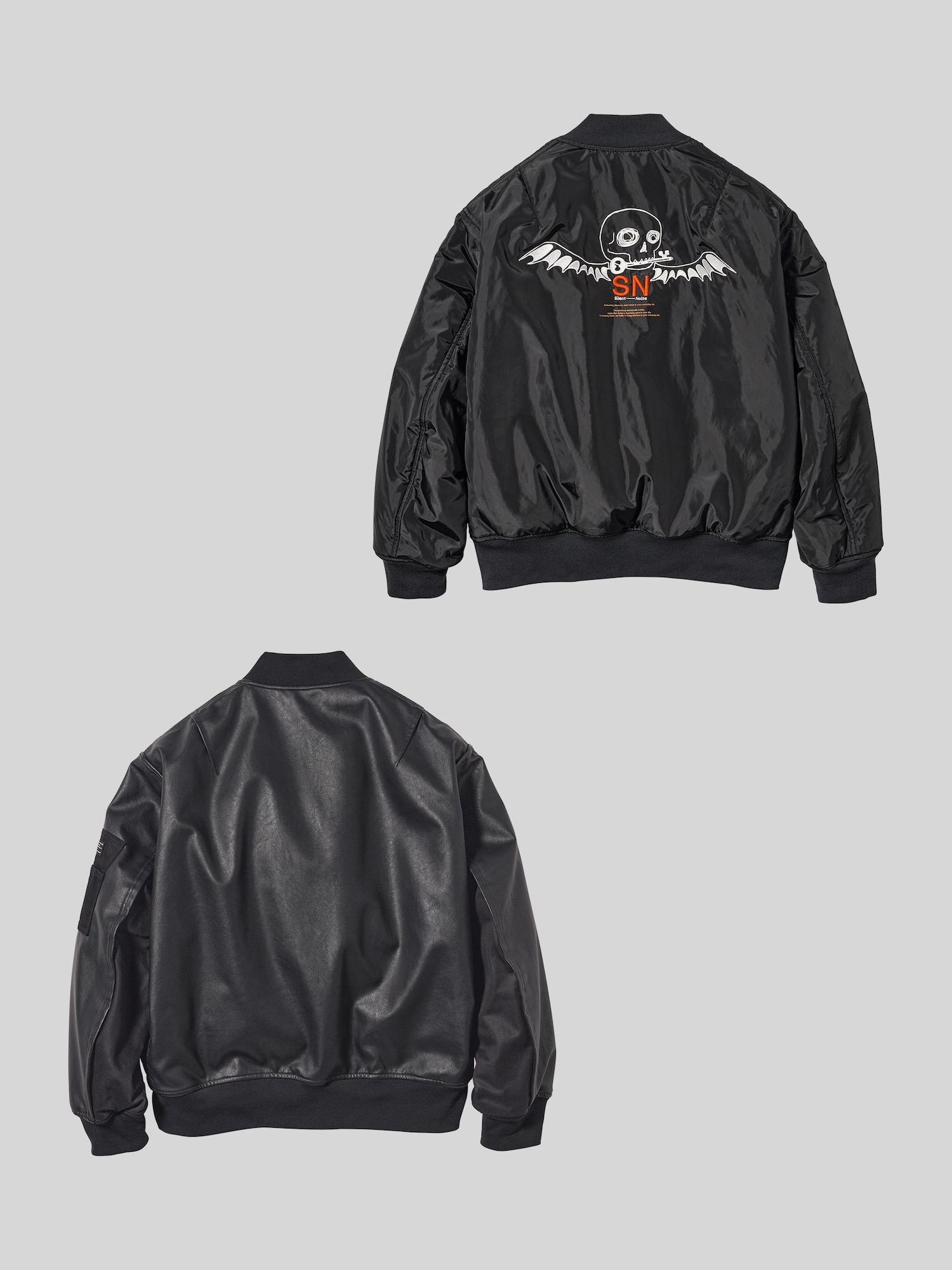 GU公式 | フェイクレザーリバーシブルブルゾン UNDERCOVER +X