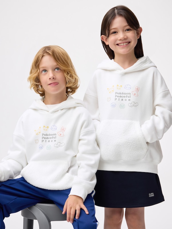 KIDS(男女兼用) スウェットパーカ ポケピース