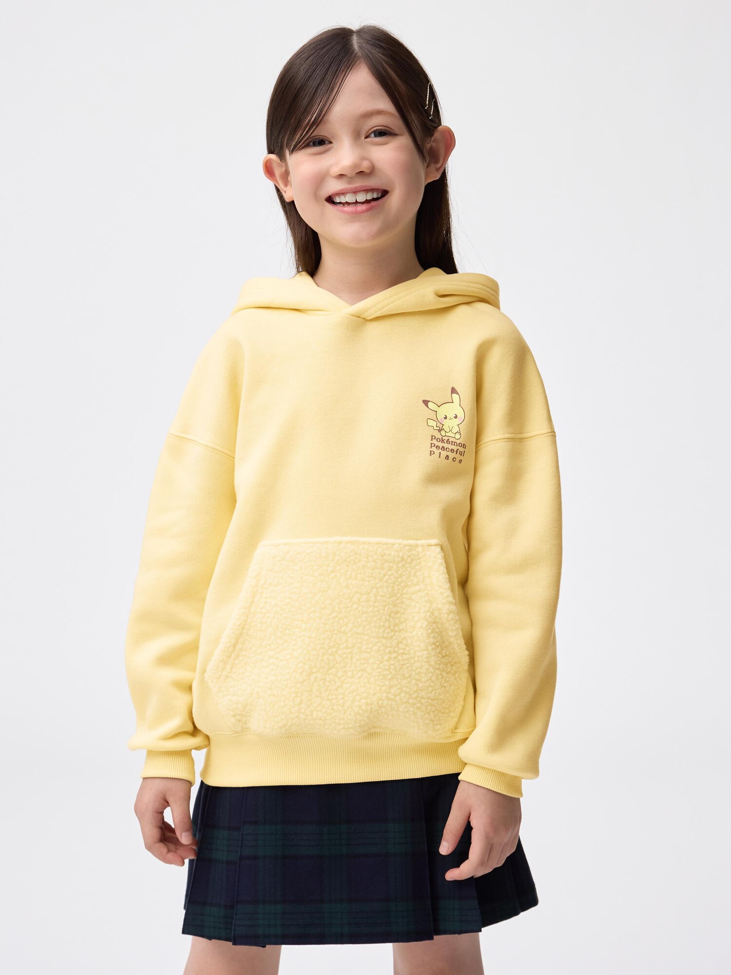 GU公式 | KIDS スウェットパーカ ポケピース(キッズ)