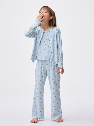 GIRLS3ピースラウンジセット(ベア)+E 【KIDS・TEEN】 【キッズ ルームウェア】【GU公式/ジーユー】 【LIGHT BLUE】 GIRLS3ピースラウンジセット(ベア)+E 【KIDS・TEEN】 【キッズ ルームウェア】【GU公式/ジーユー】 【LIGHT BLUE】