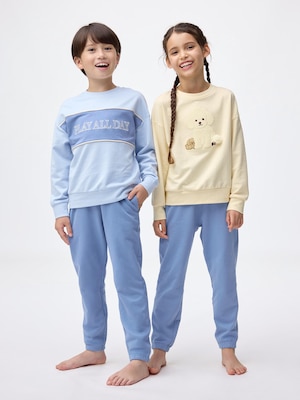 KIDSコットンスウェットジョガーパンツ