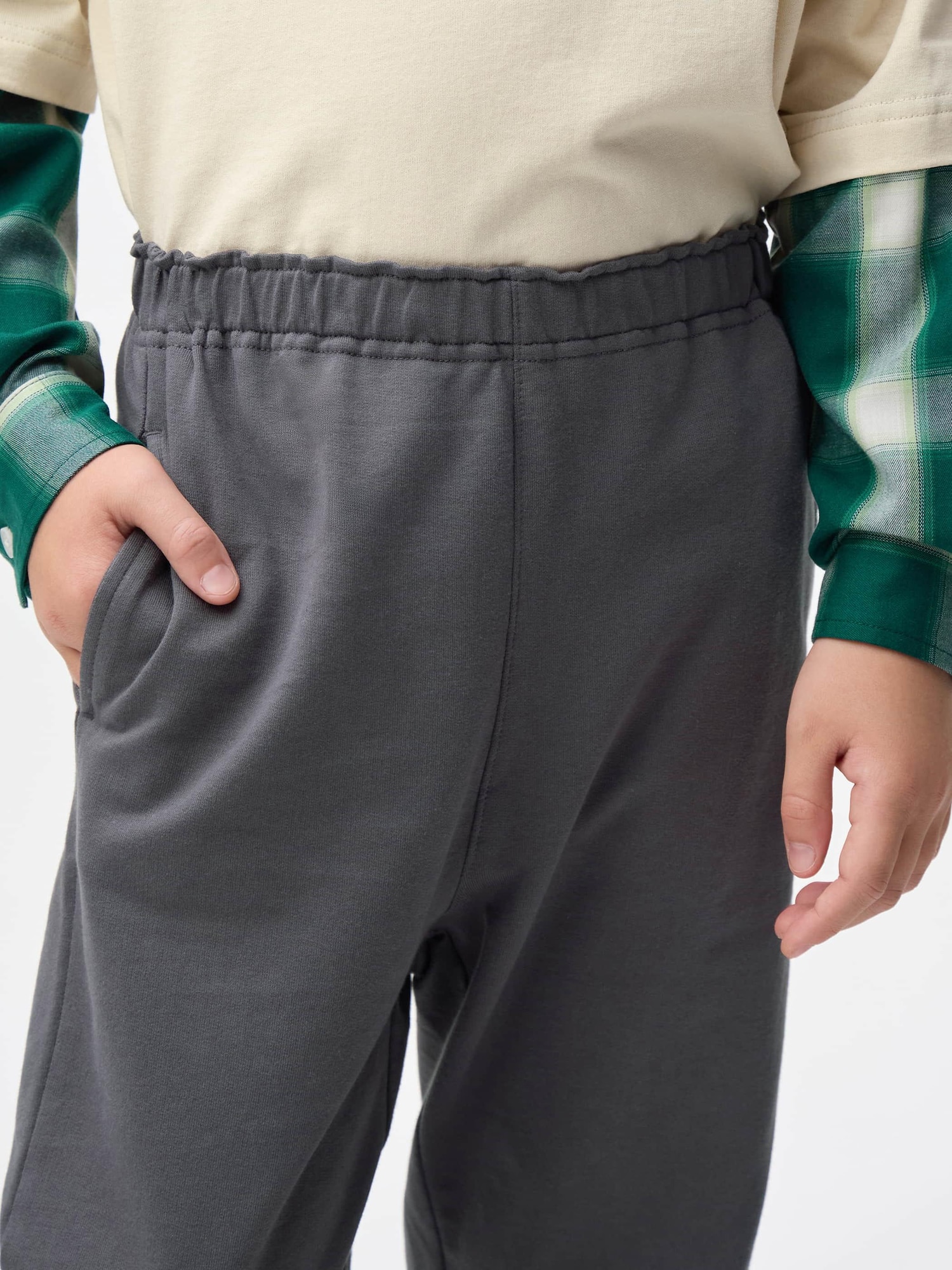 GU公式 | KIDS(男女兼用)コットンスウェットジョガーパンツ