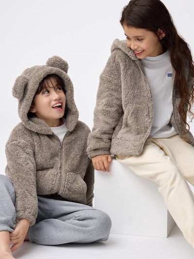 KIDS (남녀 겸용) 마시멜로필 풀 Zip 파카 (베어)