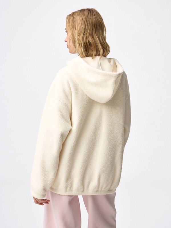 ボアフリースオーバーサイズジャケット ポケピース