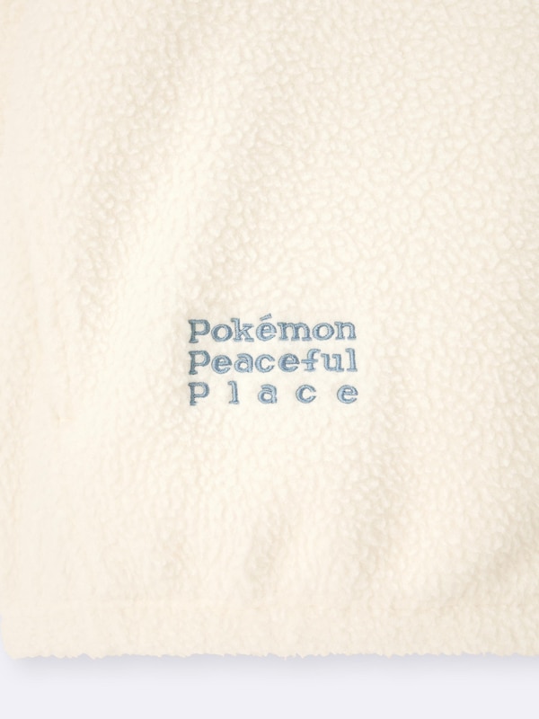 ボアフリースオーバーサイズジャケット ポケピース