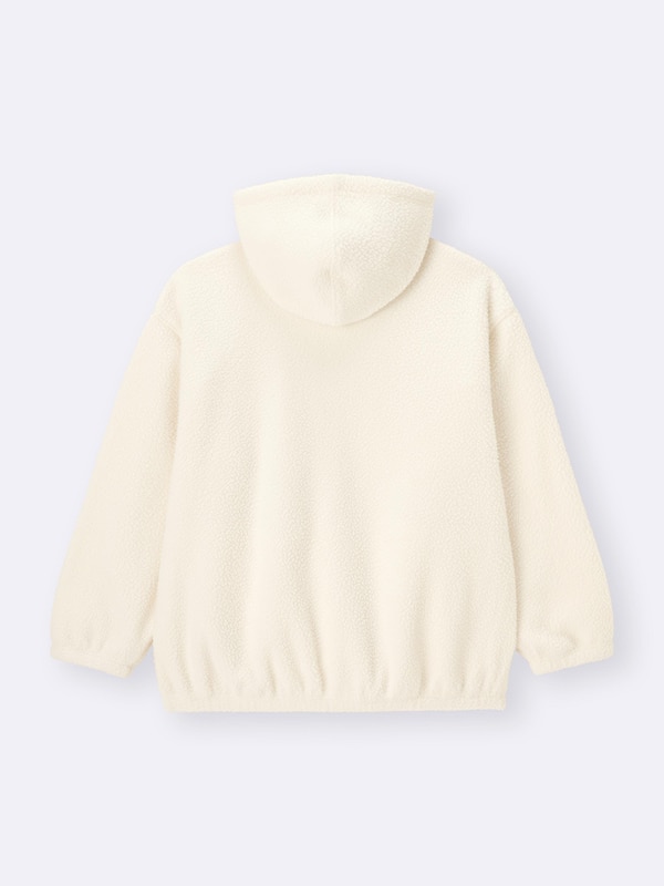 ボアフリースオーバーサイズジャケット ポケピース