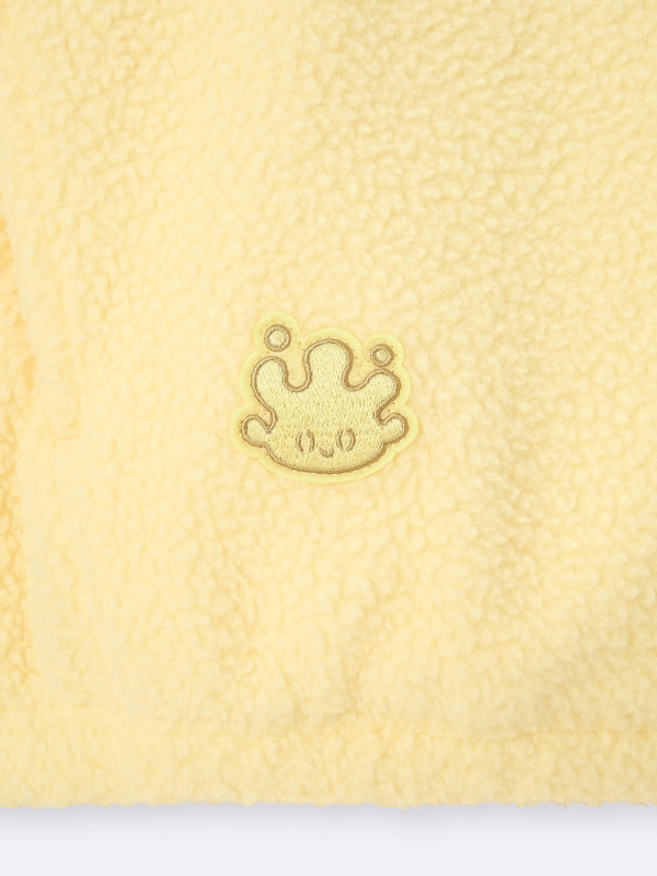 ボアフリースオーバーサイズジャケット ポケピース