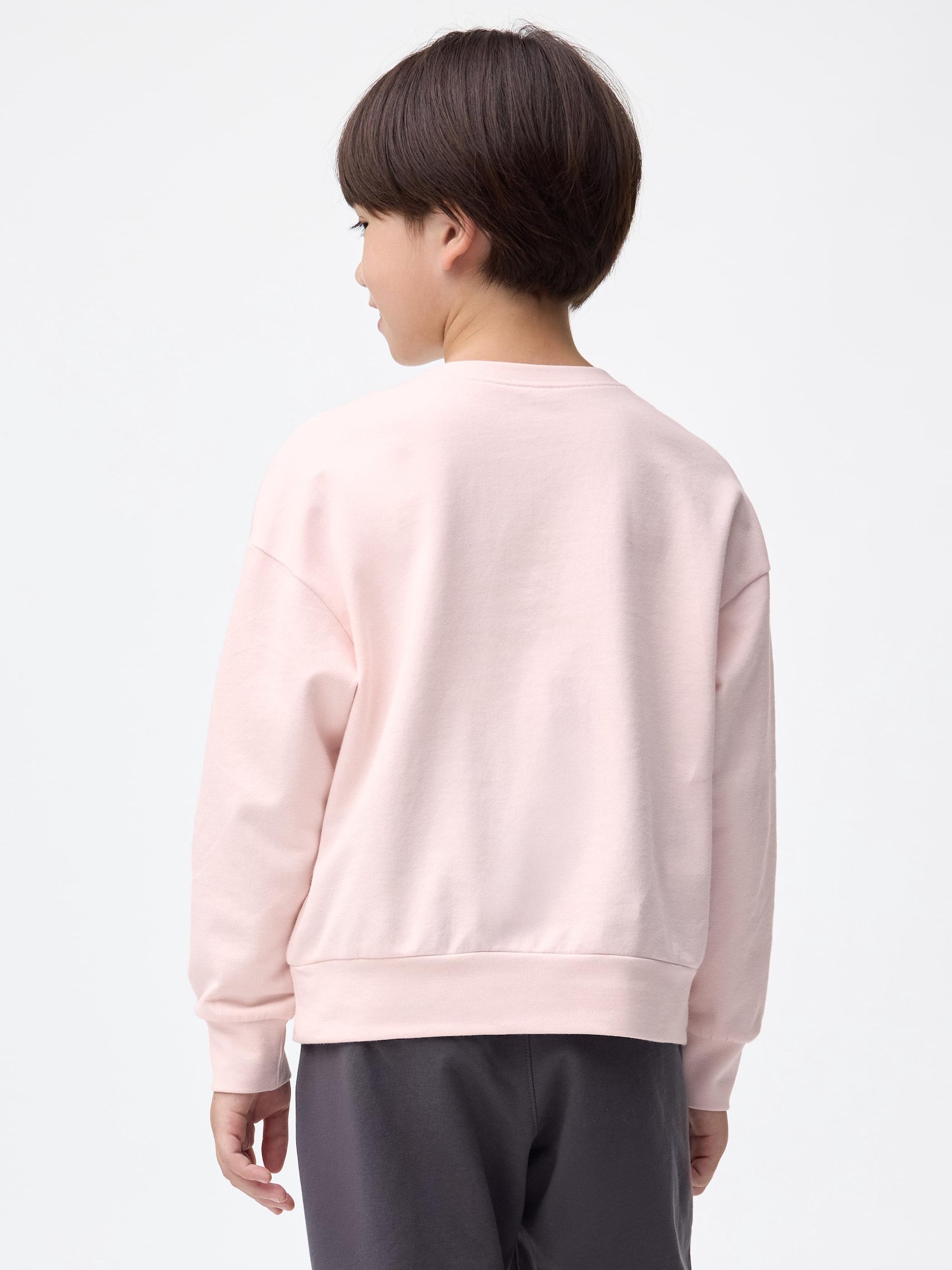 GU公式 | KIDS(男女兼用)コットンスウェットプルオーバー(キャット)